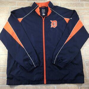 Detroit Tigers MLB Reebok Windbreaker